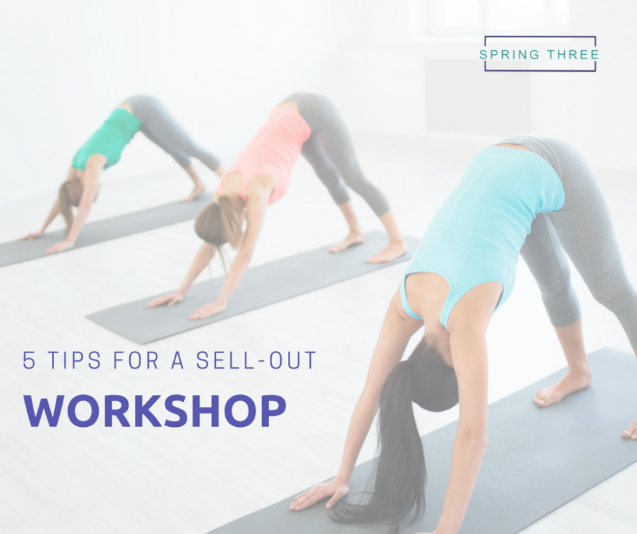 Tips Sellout Pilates Workshops